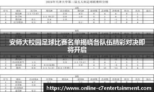 安师大校园足球比赛名单揭晓各队伍精彩对决即将开启