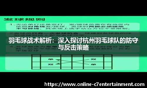 羽毛球战术解析：深入探讨杭州羽毛球队的防守与反击策略